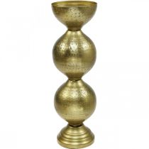 Świecznik orientalny świecznik na tealighty metalowy 39,5cm