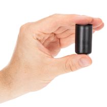 Produkt Okrągły magnetyczny świecznik, matowo czarny, na świece stożkowe o średnicy 25 mm, 4 sztuki