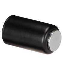 Produkt Okrągły magnetyczny świecznik, matowo czarny, na świece stożkowe o średnicy 25 mm, 4 sztuki