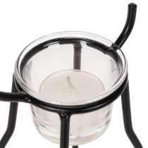 Produkt Świecznik renifer ze szklanym tealightem, 28 cm