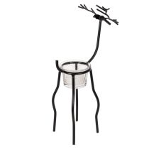 Produkt Świecznik renifer ze szklanym tealightem, 28 cm