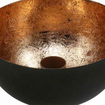 Produkt Świecznik czarny, brązowy świecznik Ø13cm W6cm