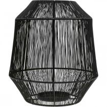 Produkt Świecznik Black Deco Lantern Wire Basket Ø24cm W28cm