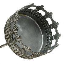 Produkt Świecznik srebrny antyczny Ø7cm W12cm 1 szt