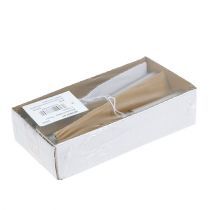 Produkt Świecznik srebrny na świece w kształcie kija 15cm 4 szt