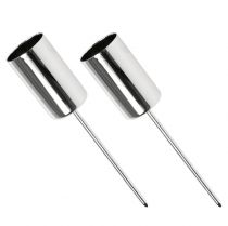 Produkt Świecznik srebrny na świece w sztyfcie Ø2,2cm 4 szt