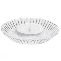 Produkt Świecznik w kolorze białym, metalowa forma do ciasta Shabby Chic Ø15cm