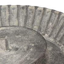 Produkt Świecznik jako forma do pieczenia świecznik szary Ø15cm W3cm 4szt