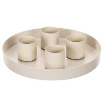 Produkt Magnetyczne świeczniki na grube świece stożkowe (4 cm), 4 sztuki