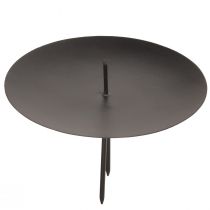 Produkt Świecznik do zatykania metalowy na Adwent czarny Ø8cm 4 szt