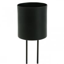 Produkt Świecznik wtykowy czarny świecznik na tealighty Ø5cm 4szt