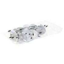 Produkt Świecznik wtykowy srebrny Ø4,5cm 12 szt