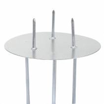 Produkt Świecznik do przyklejania srebra Ø6,5cm 12szt