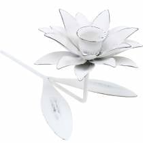 Produkt Dekoracja ślubna, świecznik kwiat, wiosna, dekoracja na świece, świecznik metalowy