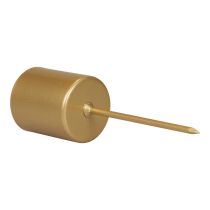 Produkt Świecznik, szpic, świecznik, patyk, złoty, 3,2 cm x 4 cm, 4 sztuki
