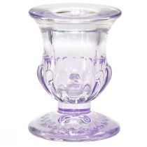 Produkt Świeczniki szklane Świeczniki ze szkła kolorowego Ø5cm W6cm 4szt