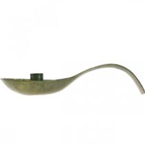 Produkt Metalowa łyżka świeczkowa z patyną 25x11x5cm
