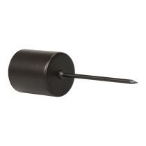 Produkt Świecznik do przyklejenia, czarny, Ø3,2cm, 4 sztuki