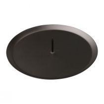 Produkt Świecznik wtykowy czarny Świecznik adwentowy Ø6cm 4 szt