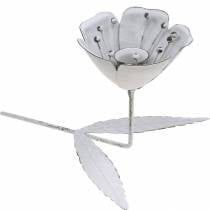 Wiosenna dekoracja, kształt kwiatu świecznika, dekoracja ślubna, metalowa dekoracja stołu
