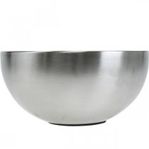 Produkt Świecznik srebrny Świecznik metalowy Ø15 W7,5cm
