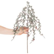 Produkt Sztuczna gałązka sosnowa z szyszkami, ozdobna gałązka sosnowa, sztuczna, 80cm, 3 sztuki