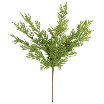 Produkt Sztuczna gałązka sosnowa z szyszkami, 28cm, 6 szt.