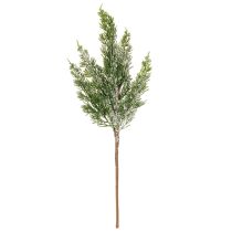 Produkt Sztucznie ośnieżona gałązka sosnowa do kompozycji kwiatowych i dekoracji adwentowych, 40 cm, 3 sztuki
