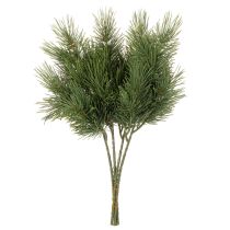 Produkt Sztuczna gałązka sosnowa do dekoracji zimowych, 40cm, 4 sztuki