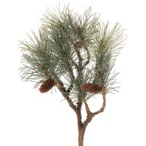 Produkt Sztuczna gałązka sosnowa z szyszkami, dekoracja salonu, 93 cm
