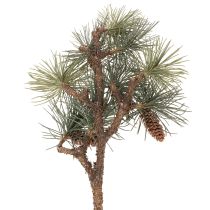 Produkt Sztuczna gałązka sosnowa z szyszkami, dekoracja salonu, 93 cm