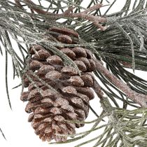 Produkt Sztuczna gałązka sosnowa z szyszkami i długimi igłami 105cm