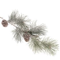 Produkt Sztuczna gałązka sosnowa z szyszkami i długimi igłami 105cm