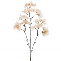 Gałązka kwiatu wiśni Iced Cream 51cm