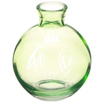 Produkt Małe wazony szklane, wazony mini w kształcie cebulek, zielone, Ø7,5cm, wys.9cm, 6 sztuk