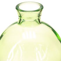 Produkt Małe wazony szklane, wazony mini w kształcie cebulek, zielone, Ø7,5cm, wys.9cm, 6 sztuk