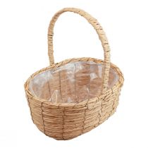 Produkt Kosz z uchwytem kosz na rośliny kosz prezentowy sztuczny 31×23×36cm