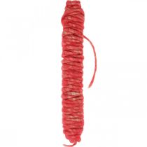 Sznurek filcowy vintage sznurek do wyrobu czerwonego 30m