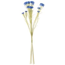 Produkt Sztuczny kwiat chaber do eleganckiego salonu, letnia dekoracja, 68 cm, 4 sztuki