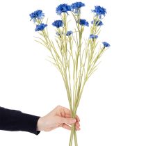 Produkt Sztuczny kwiat chaber do eleganckiego salonu, letnia dekoracja, 68 cm, 4 sztuki