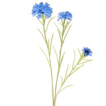 Produkt Chabry sztuczne niebieskie sztuczne kwiaty lato 85cm 3szt