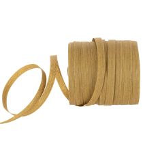Produkt Brązowa wstążka prezentowa, wstążka zwinięta, ekologiczne materiały rzemieślnicze, 10 mm x 100 cm
