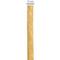 Produkt Brązowa wstążka prezentowa, wstążka zwinięta, ekologiczne materiały rzemieślnicze, 10 mm x 100 cm