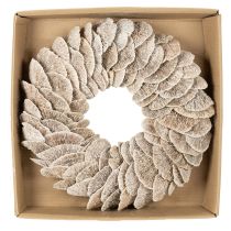 Produkt Wianek z gąbki, naturalna dekoracja, 37 cm