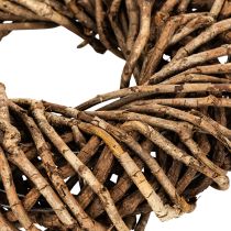 Produkt Wianek z gałązek naturalnych, okrągły wianek rattanowy do samodzielnego wykonania, 35 cm