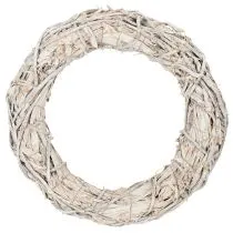 Produkt Okrągły wianek gałązkowy do rękodzieła i dekoracji, wianek na drzwi 50 cm