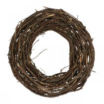 Wianek winorośli Ø35cm naturalny wieniec dekoracyjny brązowy