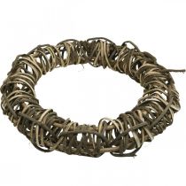 Produkt Duży wianek dekoracyjny Ø50cm z winorośli - naturalny wianek na drzwi z drewna i wierzby, uniwersalny do dekoracji