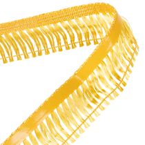 Produkt Wstążka do wianka frędzle frędzle samoprzylepne złote 40mm 25m