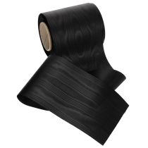 Produkt Czarna wstążka do wianka 100mm 25m - wstążka żałobna, wstążka kokardka, wstążka ozdobna, artykuły florystyczne